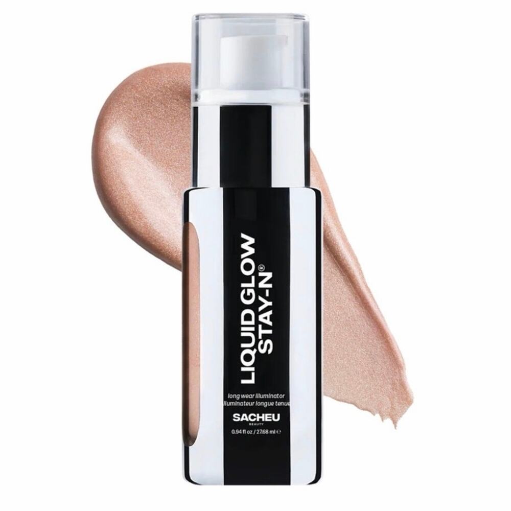 Sacheu Liquid Glow STAY-N All Day Illuminator 03 Sun Beam Vegan NIB